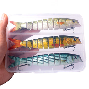 HERCULES Multi Jointed 8-Jointed Swimbaits Sinking Lures